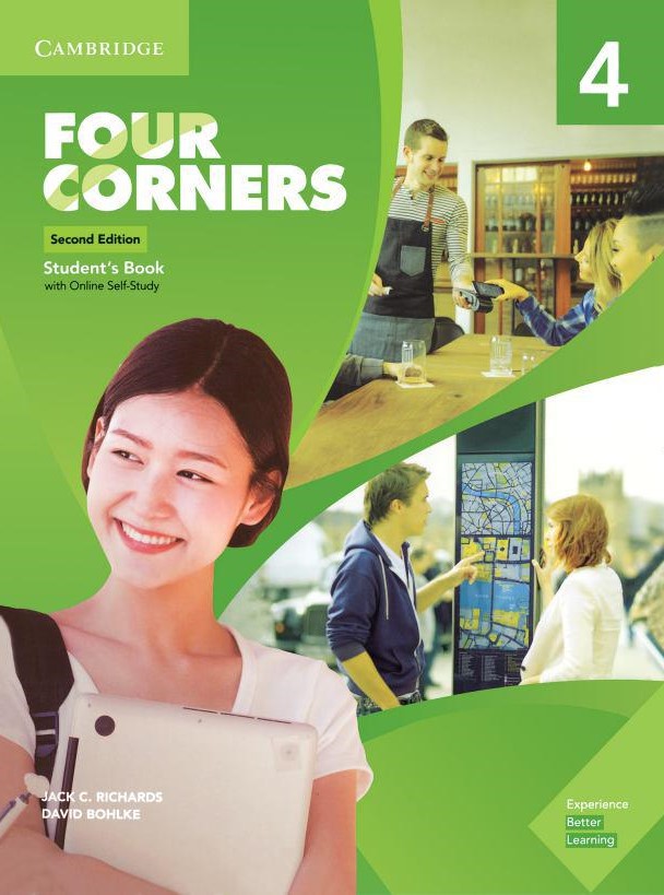 Four Corners 4 (2nd Edition) SB+WB+DVD برگ تحریر فروشگاه اینترنتی یک کتاب