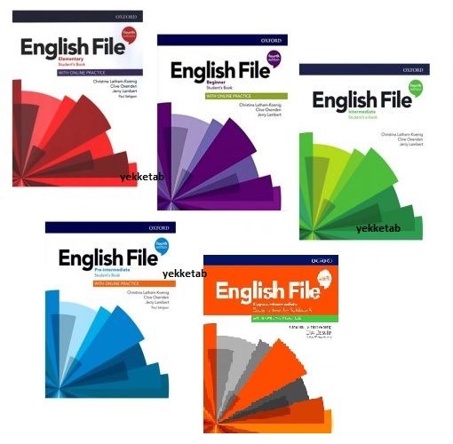 مجموعه 5 جلدی English File 4th edition - فروشگاه اینترنتی یک کتاب